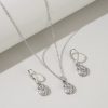 Bộ trang sức bạc Eternal Heart nạm đá CZ Hani Jewellery