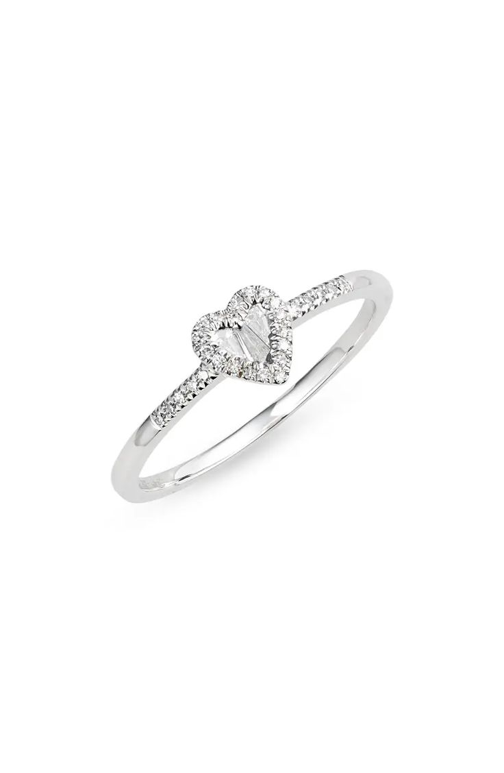 Women's Rings Nhẫn đính đá trái tim